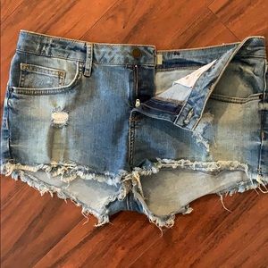 TopShop Jean Shorts